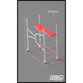 Andamio plegable JML  Modelo J 1.50 x 1.50